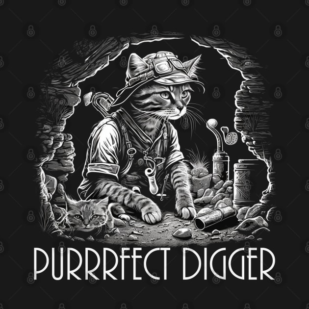 Purrrfect Digger by AI studio