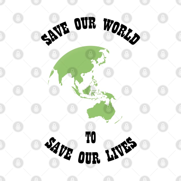 Save Our World by SanTees