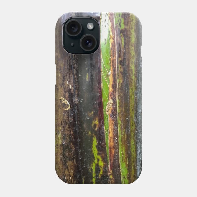 banana plant texture Phone Case by FOGSJ