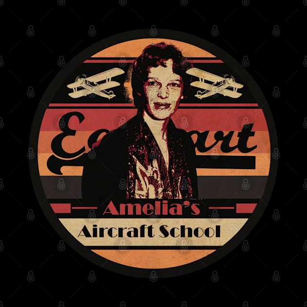 Amelia´s Aircraft School by CTShirts