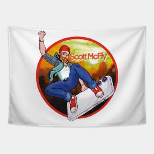 Scott Mcfly Logo 1 Tapestry