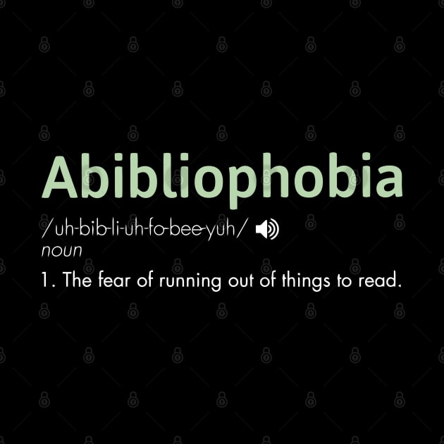 Abibliophobia For Book Lovers And Bookworms by tanambos