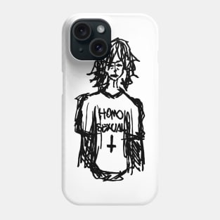 Homosexual Satanist Phone Case