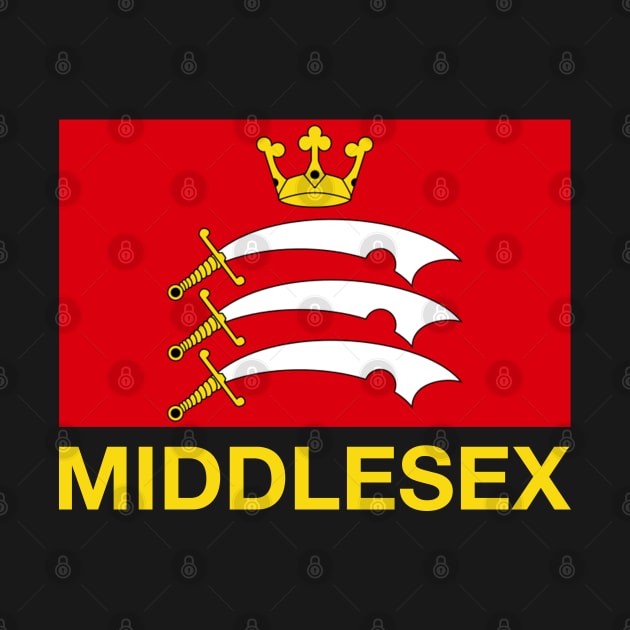 Middlesex County Flag - England by CityNoir