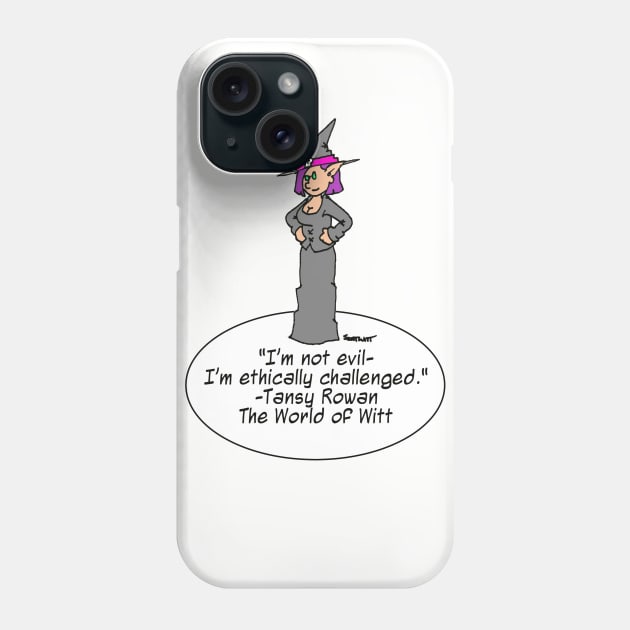 She's not evil... Phone Case by TheWorldofWitt