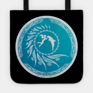 Dolphin Nautilus Atlantis Tribal Tote