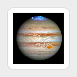 Aurora on Jupiter, HST-ultraviolet image (C029/8233) Magnet