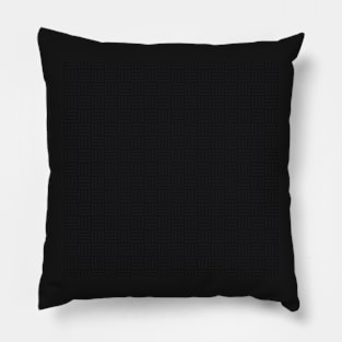 Black and White Woven Modern Pattern Pillow