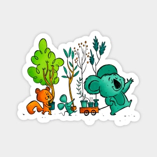 Plants Magnet