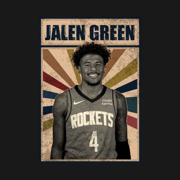 Houston Rockets Jalen Green by RobinaultCoils