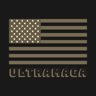 Ultra Maga American Flag T-Shirt