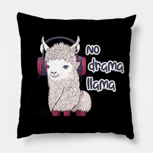 No Drama Llama Pillow