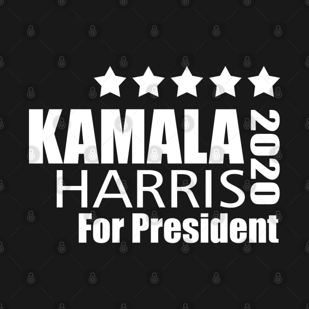 Kamala Harris For President 2020 by Javacustoms