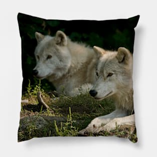 Arctic Wolves Pillow