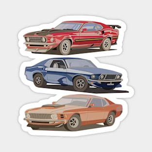 Musclecars Magnet