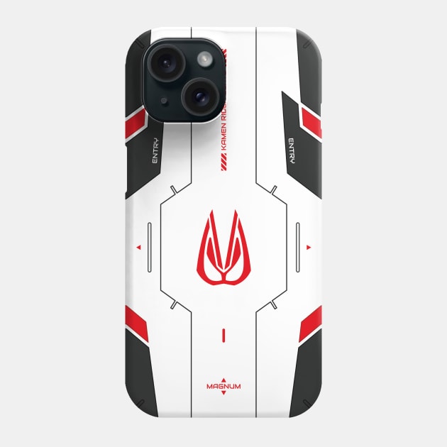 Kamen Rider Geats Magnum Mecha Version Phone Case by shincustom