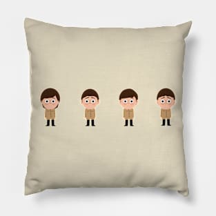 Beatles Through the Years 3 Pillow