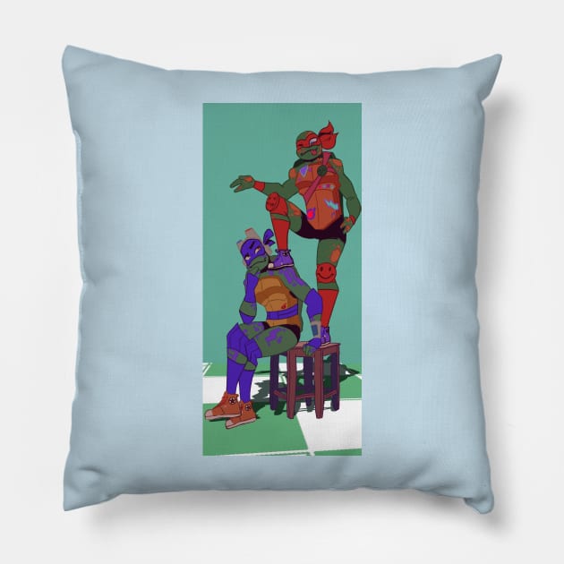 B-team Pillow by Styx does art