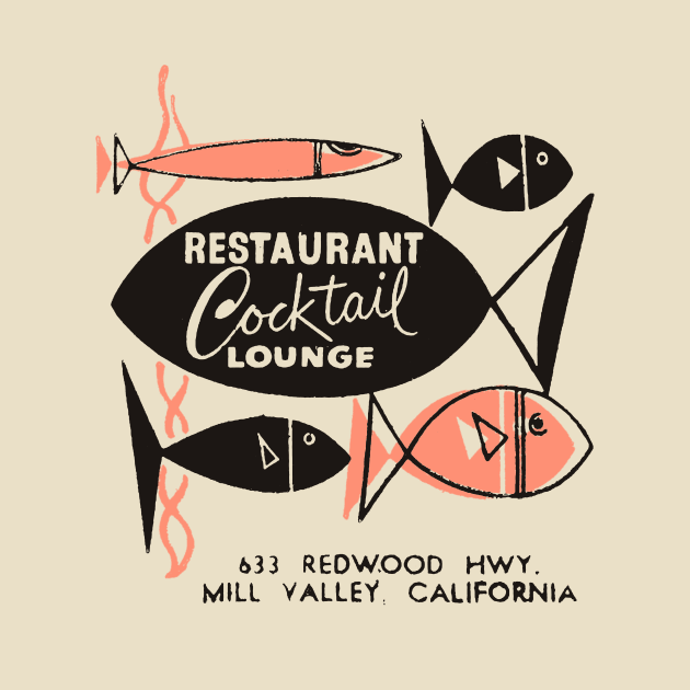 Vintage 1950s Restaurant Seafood Advertisement by AbundanceSeed