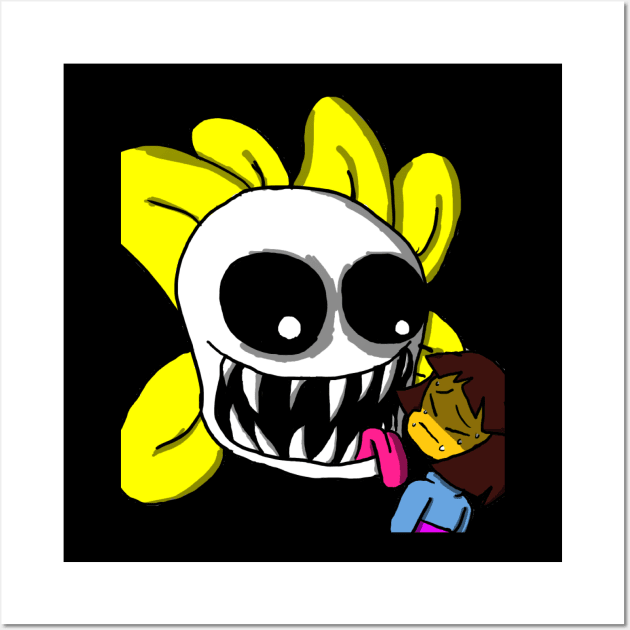 Chara Omega Flowey Undertale Best Poster Wall Art for Home Decoration 16x24  Inches : : Home