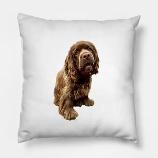 Sussex Spaniel Gorgeous Dog! Pillow