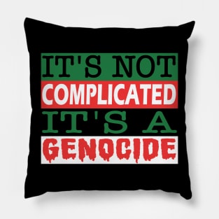 Save Gaza Save Palestine Pillow