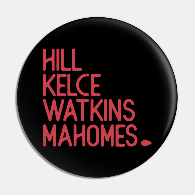 HILL KELCE WATKINS MAHOMES - CHIEFS CHAMP Pin by HamzaNabil