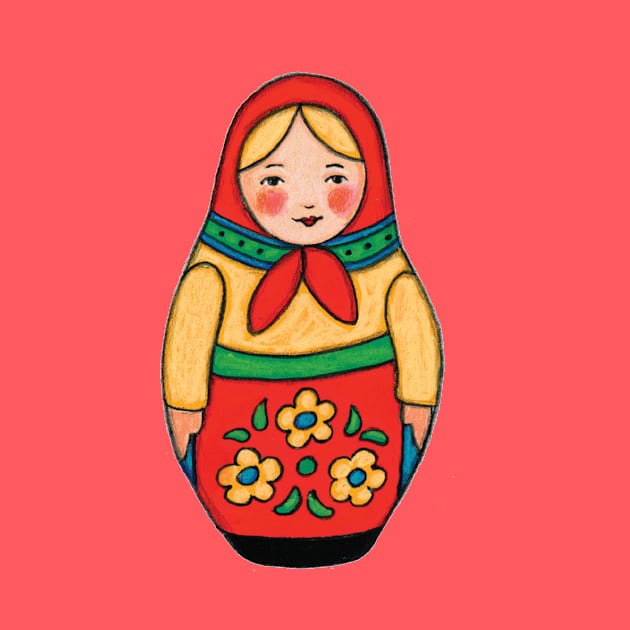 matryoshka nesting doll by Parakeet Moon