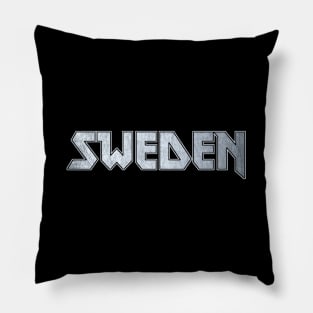 Heavy metal Sweden Pillow