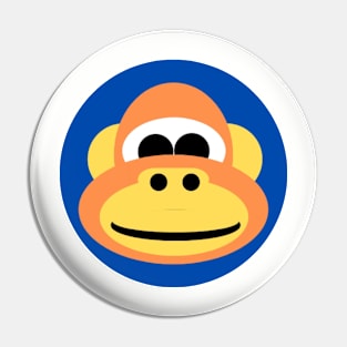 Happy Gorilla Pin