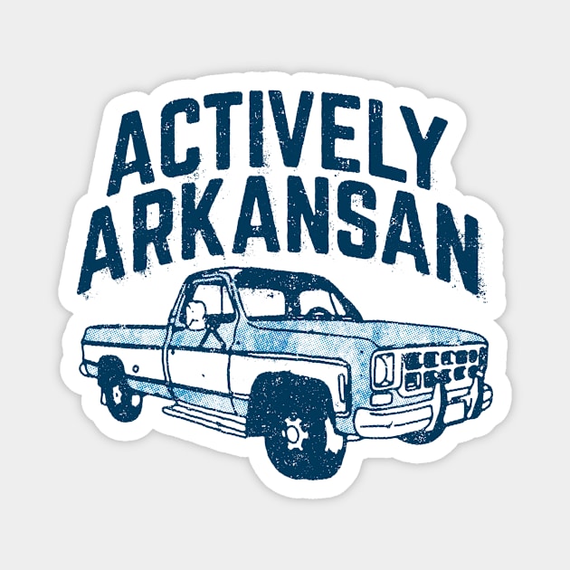 Actively Arkansan Magnet by rt-shirts