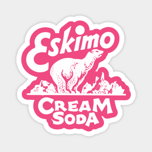 Vintage Soda Pop Bottlecap - Eskimo Cream Soda Magnet