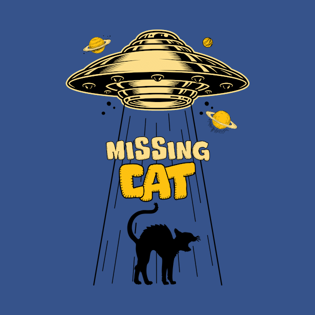 UFO and cat by My Happy-Design