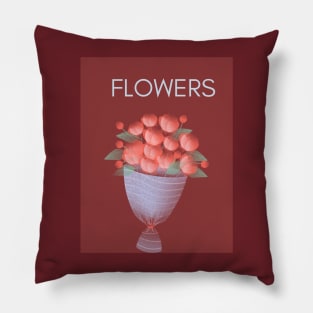 flowers blooming Pillow