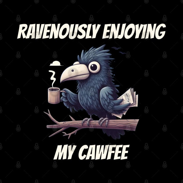 Cawfee Crow by BukovskyART