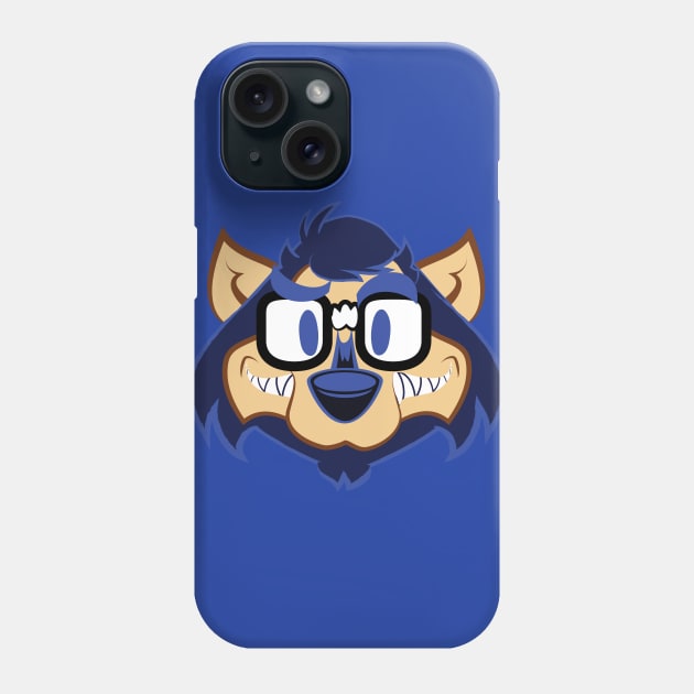 Nerdy Wolf Phone Case by mannycartoon