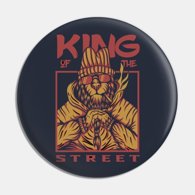 King of the street Pin by King Tiger