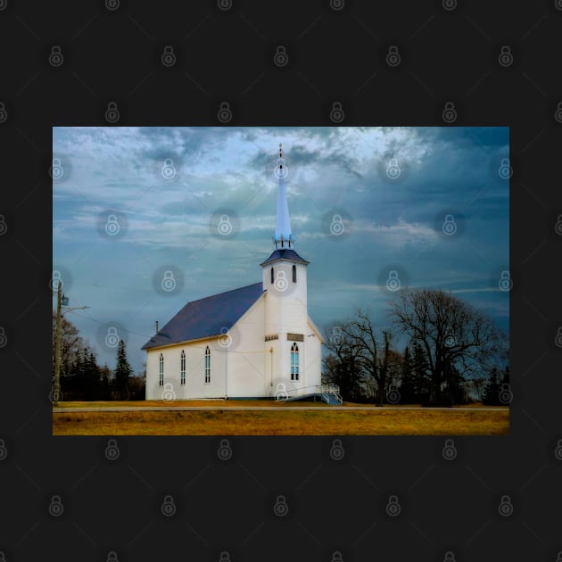 Rural Church DeSable, P.E.I. Canada by Robert Alsop