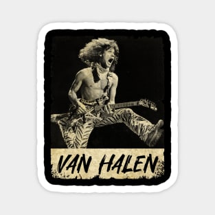 Van Halen Retro Magnet