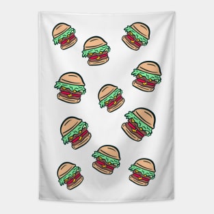 Burgers Burgers Burgers Tapestry