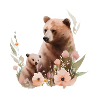 Bear with baby T-Shirt