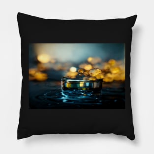 Drops Of Jupiter With Forest Rain Drops In Rainy Weather Pillow