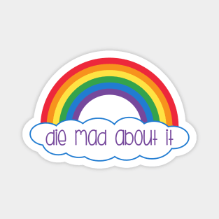 Die Mad About It Magnet