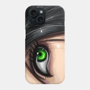 Green Eyes Phone Case