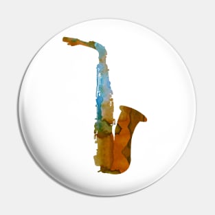 Saxophone Pin