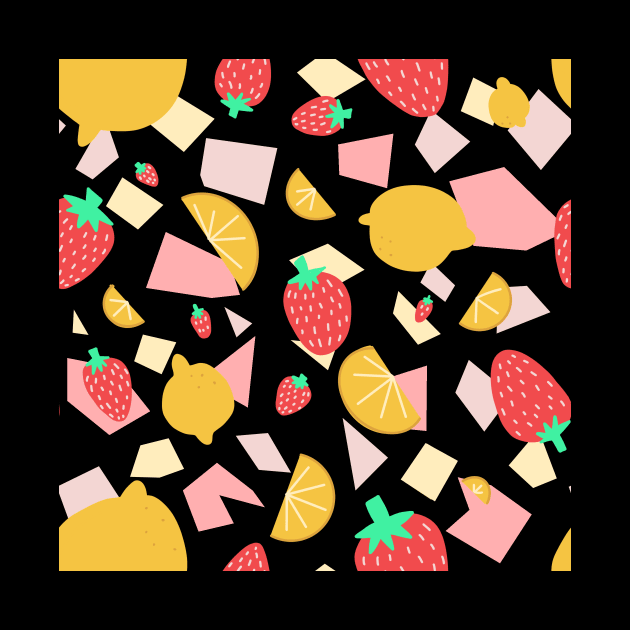 Strawberry Lemonade Pattern by Emberpixie