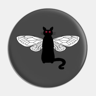 Mothcat Pin