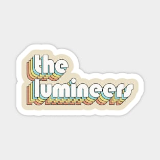 Retro The Lumineers Magnet