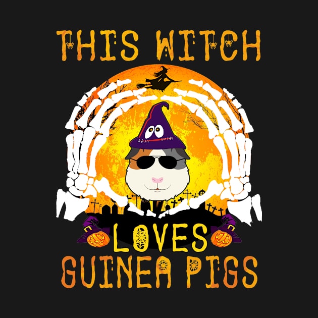 This Witch Loves Guinea Pigs Halloween (136) by Berniesx