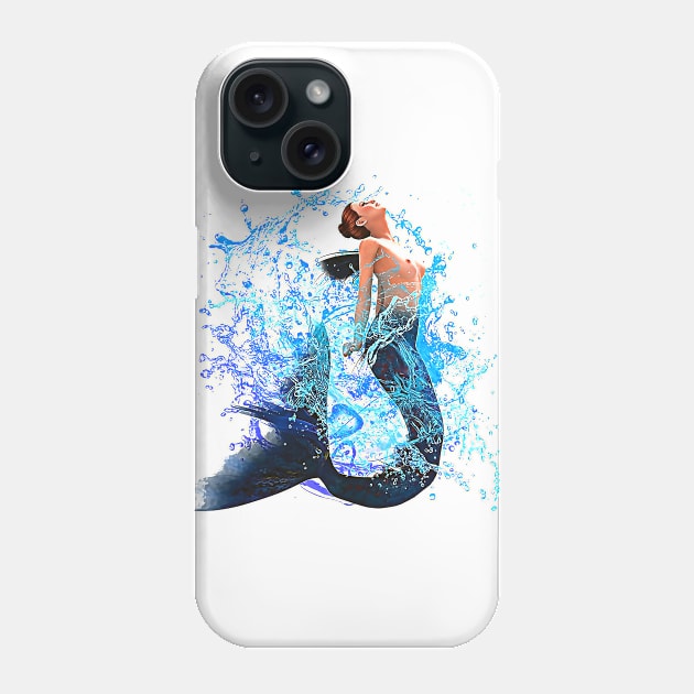 Mermaid Phone Case by Blind Man Studio